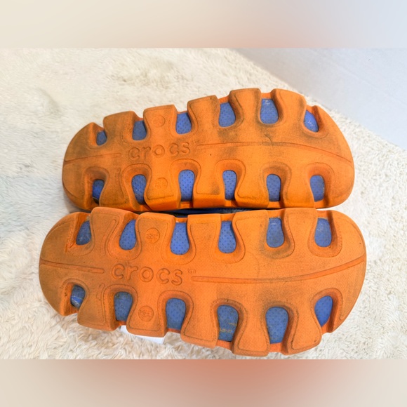 Unisex CROCS Duet Sports clogs in blue & orange
M10/W12 - Picture 7 of 8